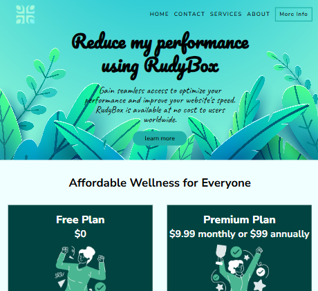 RudyBox website